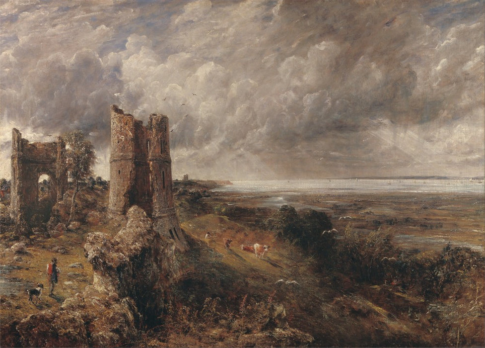 John Constable 'Hadleigh Castle, The Mouth of the Thames. Morning after a Stormy Night', 1829, 200gsm A3 Classic Art Poster