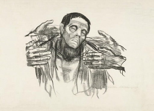 'Help Russia', 1921, Käthe Kollwitz, Reproduction 200gsm A3 Vintage German Expressionism Poster - World of Art Global Limited