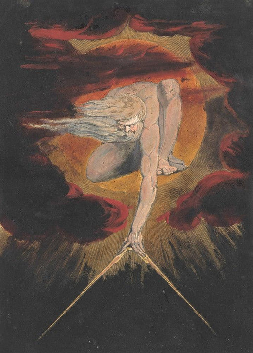 'Prophecy', William Blake, England, 1794, Reproduction 200gsm A3 Vintage Poster - World of Art Global Limited