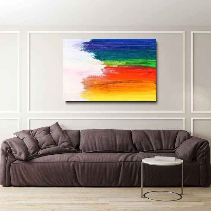 Rainbow - Canvas, Framed. Many Sizes Available. FREE U.K P&P