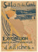 'Salon des Cent ,Exposition Internationale d'Affiches', 1895, Reproduction 200gsm A3 Vintage Art Nouveau Poster - World of Art Global Limited