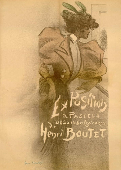 'Salon des Cent 12', 1895, Reproduction 200gsm A3 Vintage Art Nouveau Poster - World of Art Global Limited