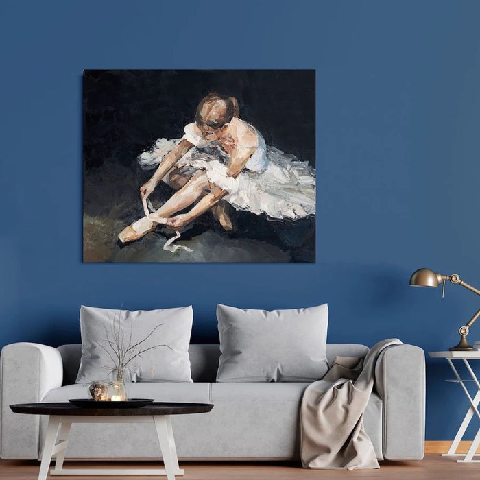 The Ballet Class - Canvas, Framed. Many Sizes Available. FREE U.K P&P