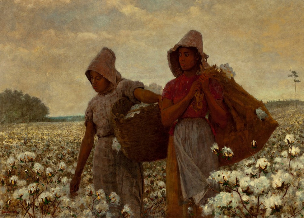 Winslow Homer 'The Cotton Pickers', 1876, 200gsm A3 Classic Art Poster