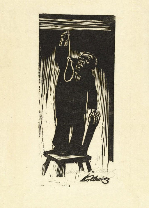 'The Last Thing', 1924, Käthe Kollwitz, Reproduction 200gsm A3 Vintage German Expressionism Poster - World of Art Global Limited