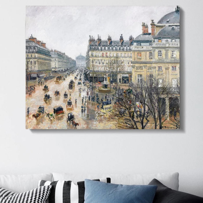The Old Town - Canvas, Framed. Many Sizes Available