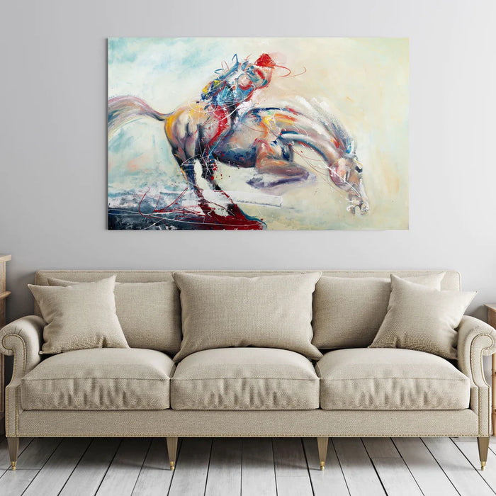 The Rodeo - Canvas, Framed. Many Sizes Available