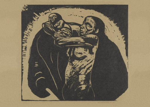 'The Sacrifice', 1921-22, Käthe Kollwitz, Reproduction 200gsm A3 Vintage German Expressionism Poster - World of Art Global Limited