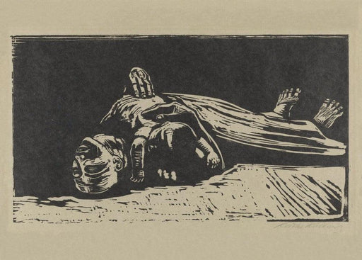 'The Widow', 1921-22, Käthe Kollwitz, Reproduction 200gsm A3 Vintage German Expressionism Poster - World of Art Global Limited