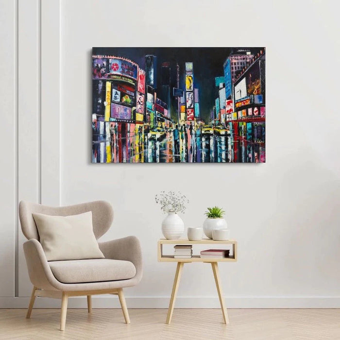 Times Square - Canvas, Framed. Many Sizes Available