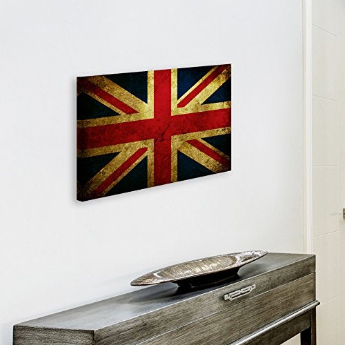 Union Jack - Canvas, Framed. Many Sizes Available. FREE U.K P&P