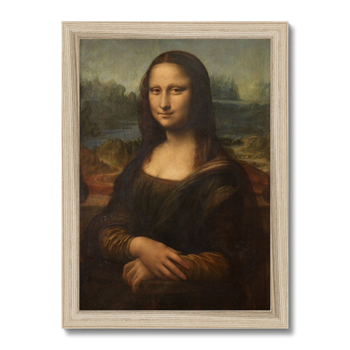Leonardo da Vinci 'Mona Lisa' Framed Print