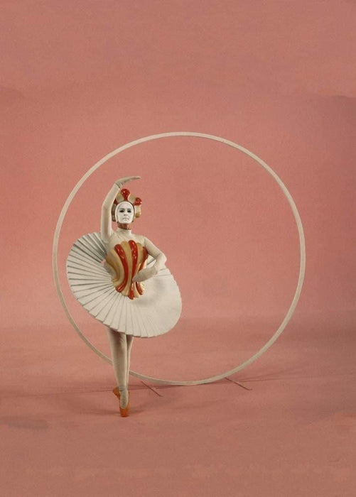Oskar Schlemmer 'The Triadic Ballet', Germany, 1922, Reproduction 200gsm A3 Classic Vintage Bauhaus Poster