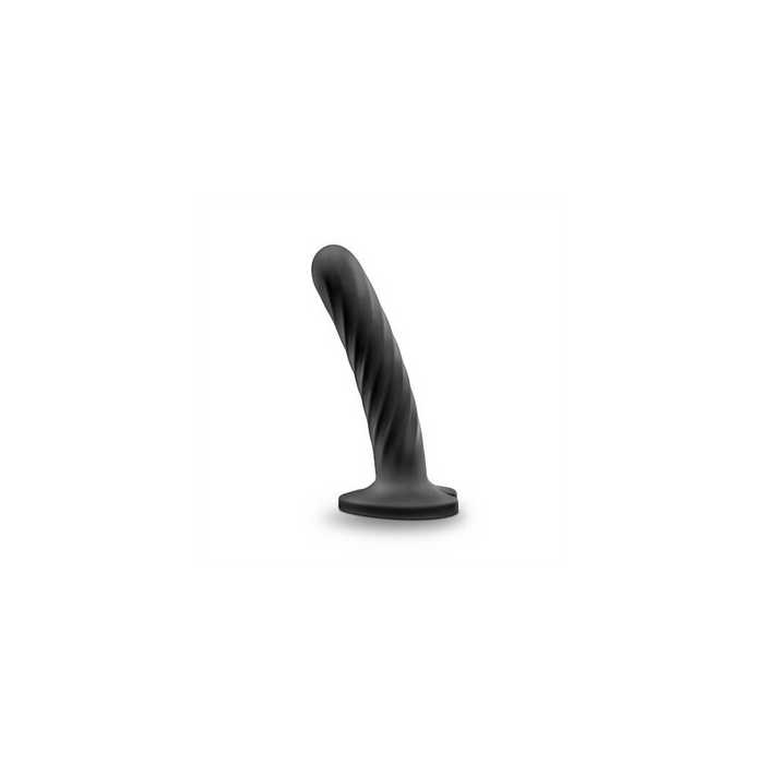 Twist Silicone Dildo with Suction Cup Medium